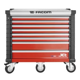 1 pcs - Facom 8 drawer Wheeled Tool Chest, 1035mm x 575mm x 1194mm
