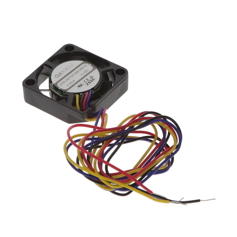 1 pcs : CFM-2507CF-050-089-22 - DC AXIAL FAN, 25 MM SQUARE, 7 MM