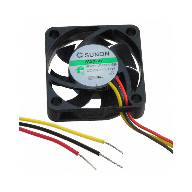 1 pcs : MF40101VX-1000U-G99 - FAN AXIAL 40X10MM 12VDC WIRE