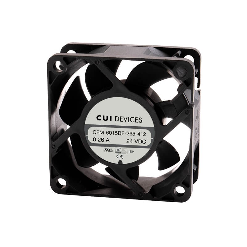 1 pcs : CFM-6025BF-250-351-20 - FAN AXIAL 60X25.4MM 24VDC WIRE