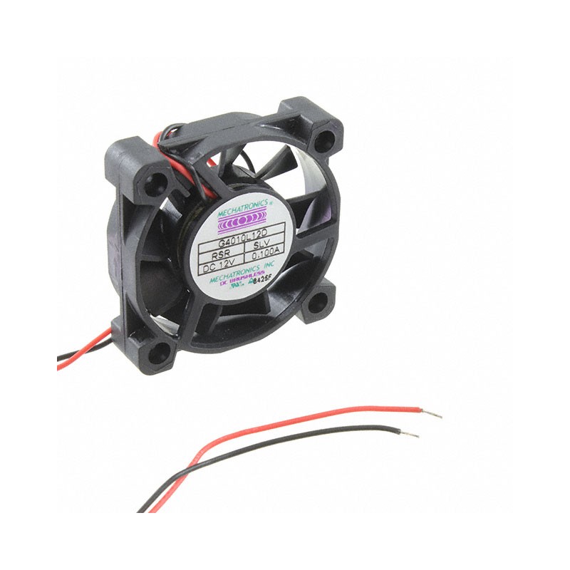1 pcs : G4010L12D-RSR - FAN AXIAL 40X10.3MM 12VDC WIRE
