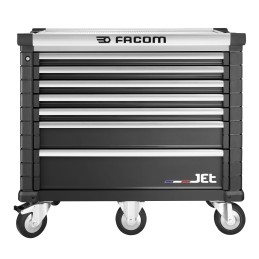 1 pcs - Facom 7 drawer Wheeled Tool Chest, 1035mm x 575mm x 1194mm