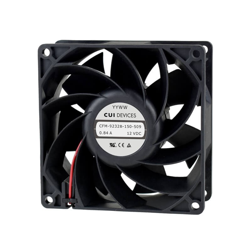 1 pcs : CFM-9225B-120-269-20 - FAN AXIAL 92.2X32MM 12VDC WIRE