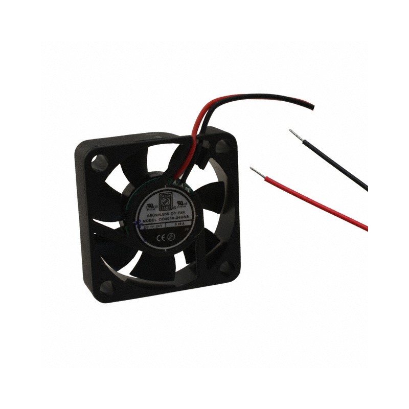 1 pcs : OD4010-24HSS - FAN AXIAL 40X10.5MM 24VDC WIRE