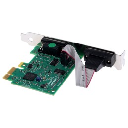 1 pcs - Brainboxes 2 Port PCIe RS232 Serial Card