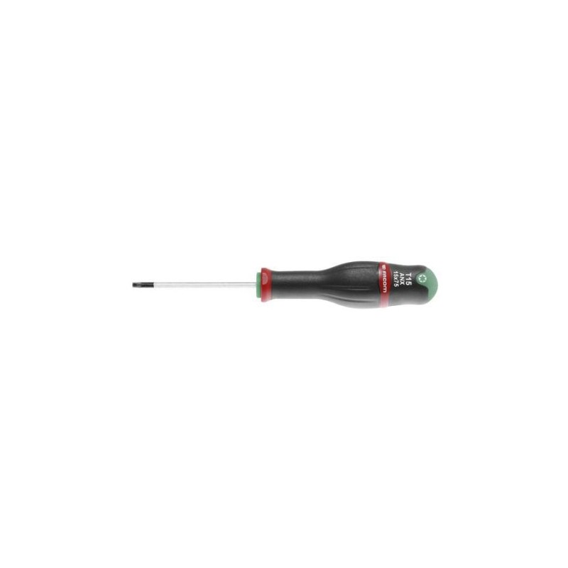 1 pcs - Facom Torx Screwdriver, T27 Tip, 100 mm Blade, 220 mm Overall