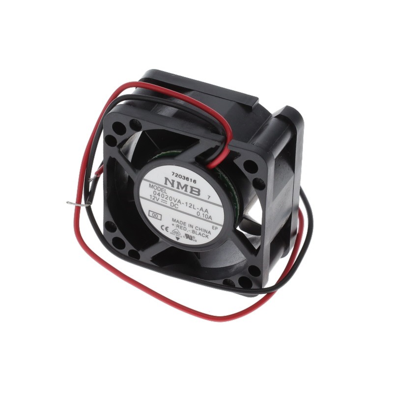 1 pcs : 04020VA-12L-AA-00 - FAN AXIAL 40X20MM 12VDC WIRE