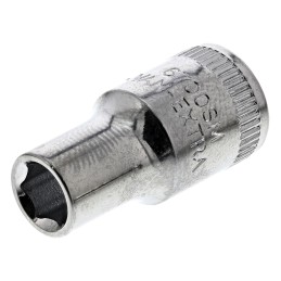 1 pcs - Bahco 1/4 in Drive 5.5mm Standard Socket, 6 point, 24.7 mm Overall Length