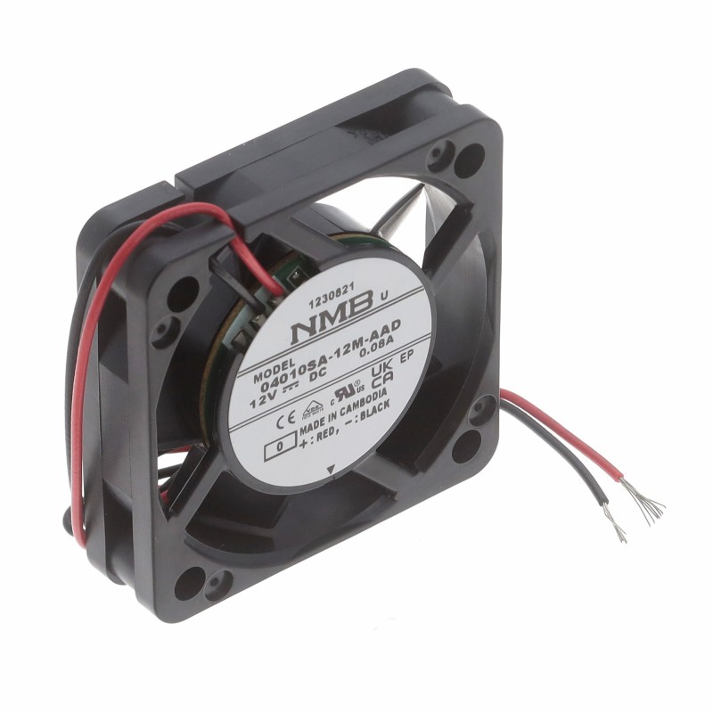 1 pcs : 04010SA-12M-AAD-0 - FAN AXIAL 40X10MM 12VDC WIRE