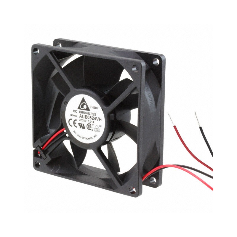 1 pcs : AUB0824VH - FAN AXIAL 80X25.4MM 24VDC
