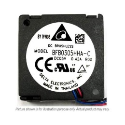 1 pcs : BFB0312HHA-CF00 - FAN BLOWER 30X10MM 12VDC WIRE