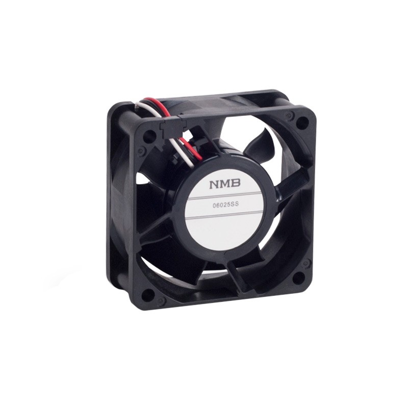 1 pcs : 06025SS-24R-AT-D0 - FAN AXIAL 60X25MM 24VDC WIRE