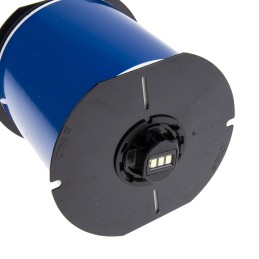 1 pcs - Brady B-7569 Vinyl Blue Label Roll, 101mm Width, 1 Roll Qty