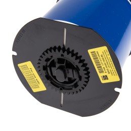 1 pcs - Brady B-7569 Vinyl Blue Label Roll, 101mm Width, 1 Roll Qty