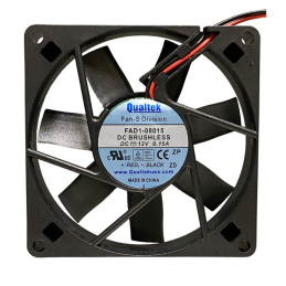 1 pcs : FAD1-08015CBMW12 - FAN AXIAL 80X15MM 12VDC WIRE