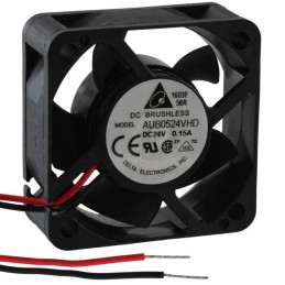 1 pcs : AUB0524VHD - FAN AXIAL 50X20MM 24VDC WIRE