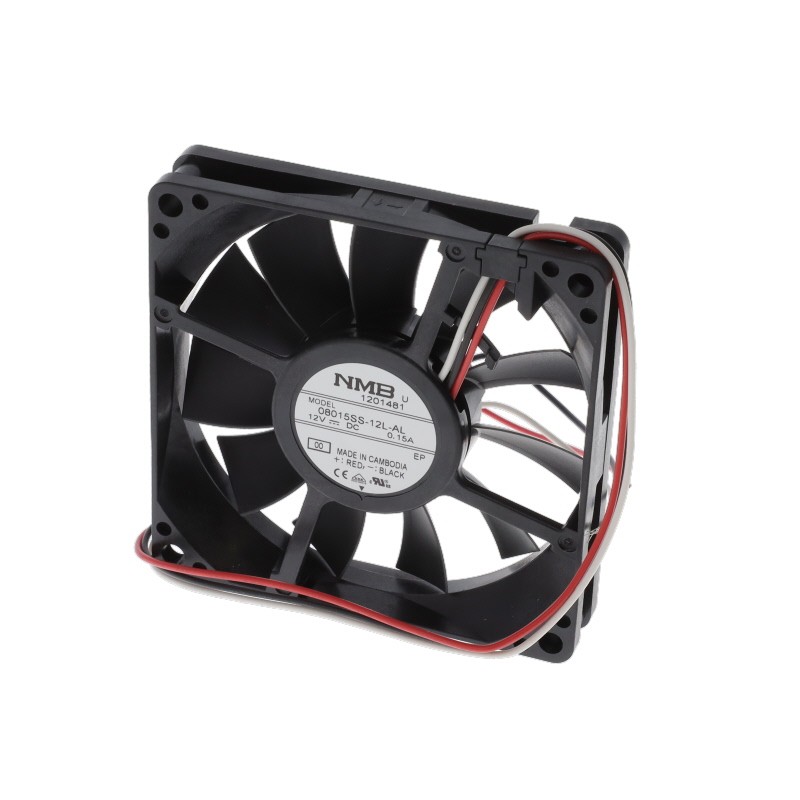 1 pcs : 08015SS-12L-AL-00 - FAN AXIAL 80X15MM 12VDC WIRE