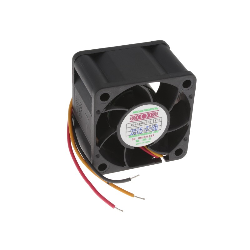 1 pcs : MD4028E12B2-RSR - FAN AXIAL 40X28MM 12VDC WIRE