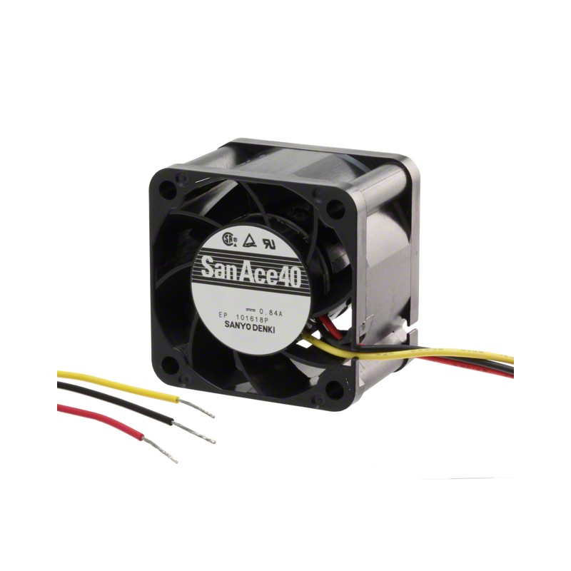 1 pcs : 109P0412D6D01 - FAN AXIAL 40X20MM 12VDC WIRE