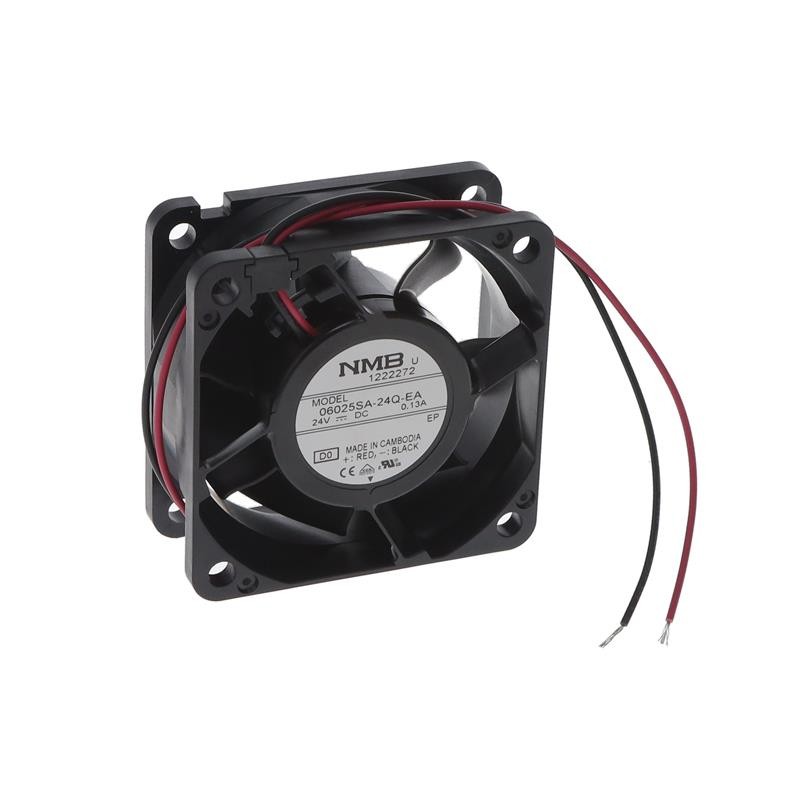 1 pcs : 06025SA-24Q-EA-D0 - FAN AXIAL 60X25MM 24VDC WIRE