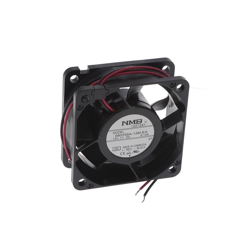 1 pcs : 06025SA-12M-EA-D0 - FAN AXIAL 60X25MM 12VDC WIRE