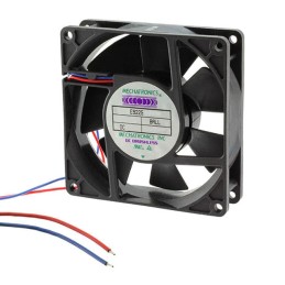 1 pcs : E9225E12B-FSR - FAN AXIAL 92X25MM 12VDC WIRE