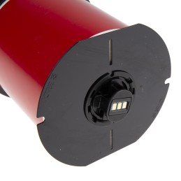 1 pcs - Brady B-7569 Vinyl Red Label Roll, 101mm Width, 1 Roll Qty