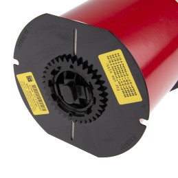 1 pcs - Brady B-7569 Vinyl Red Label Roll, 101mm Width, 1 Roll Qty
