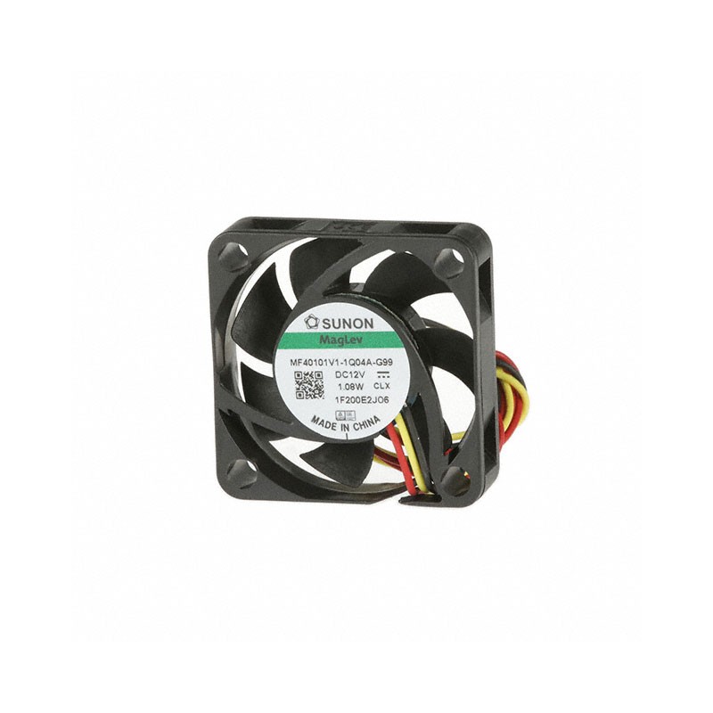 1 pcs : 4507HQ/MF40101V1-1Q04A-G99 - FAN AXIAL 40X10MM VAPO 12VDC