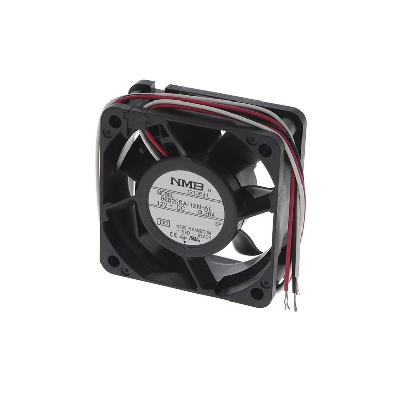 1 pcs : 06025SA-12N-AL-D0 - FAN AXIAL 60X25MM 12VDC WIRE