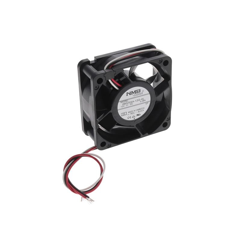 1 pcs : 06025SA-12Q-AL-D0 - FAN AXIAL 60X25MM 12VDC WIRE