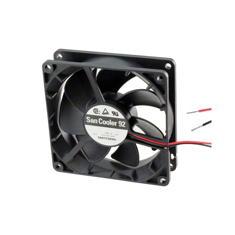 1 pcs : 9A0912H4021 - FAN AXIAL 92X25MM 12VDC WIRE
