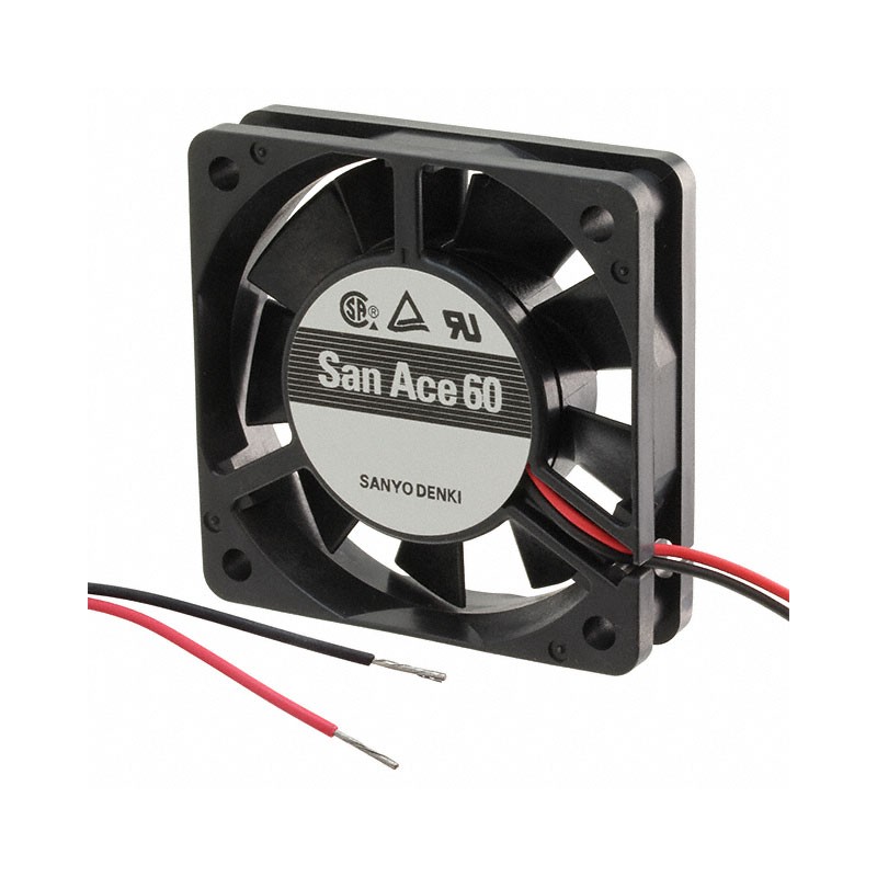 1 pcs : 109P0605M702 - FAN AXIAL 60X15MM BALL 5VDC WIRE