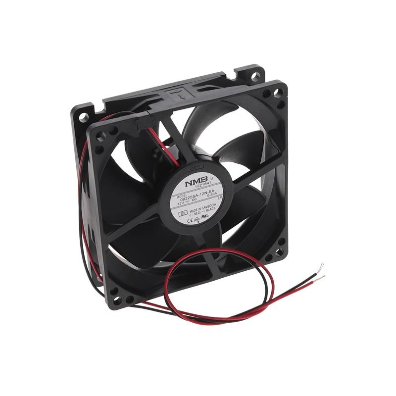 1 pcs : 09225SA-12N-EA-D0 - FAN AXIAL 92X25MM 12VDC WIRE