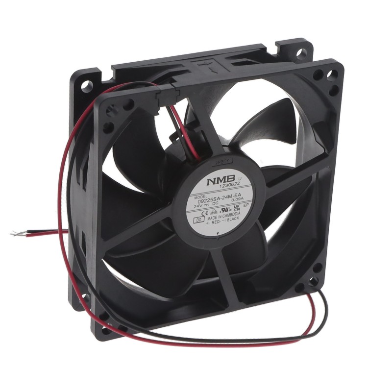 1 pcs : 09225SA-24M-EA-D0 - FAN AXIAL 92X25MM 24VDC WIRE