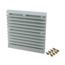 1 pcs : PFG-12T - FAN GUARD LOUVERED RAL7035