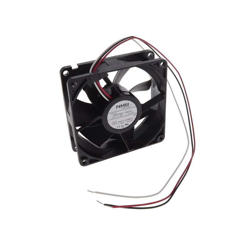 1 pcs : 08025SA-12M-EL-D0 - FAN AXIAL 80X25MM 12VDC WIRE