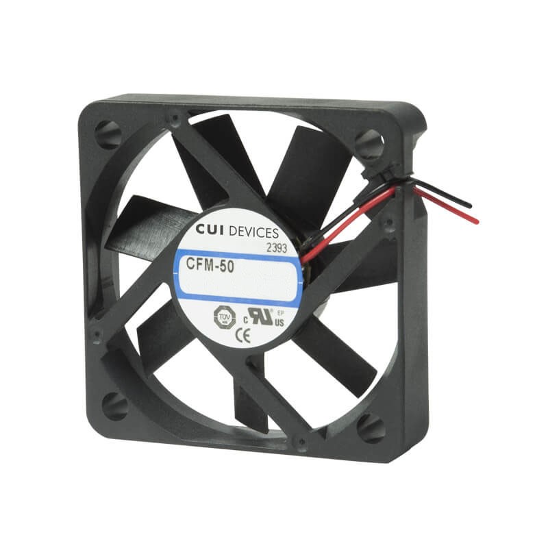 1 pcs : CFM-5010-03-10 - FAN AXIAL 50X10.6MM 5VDC WIRE