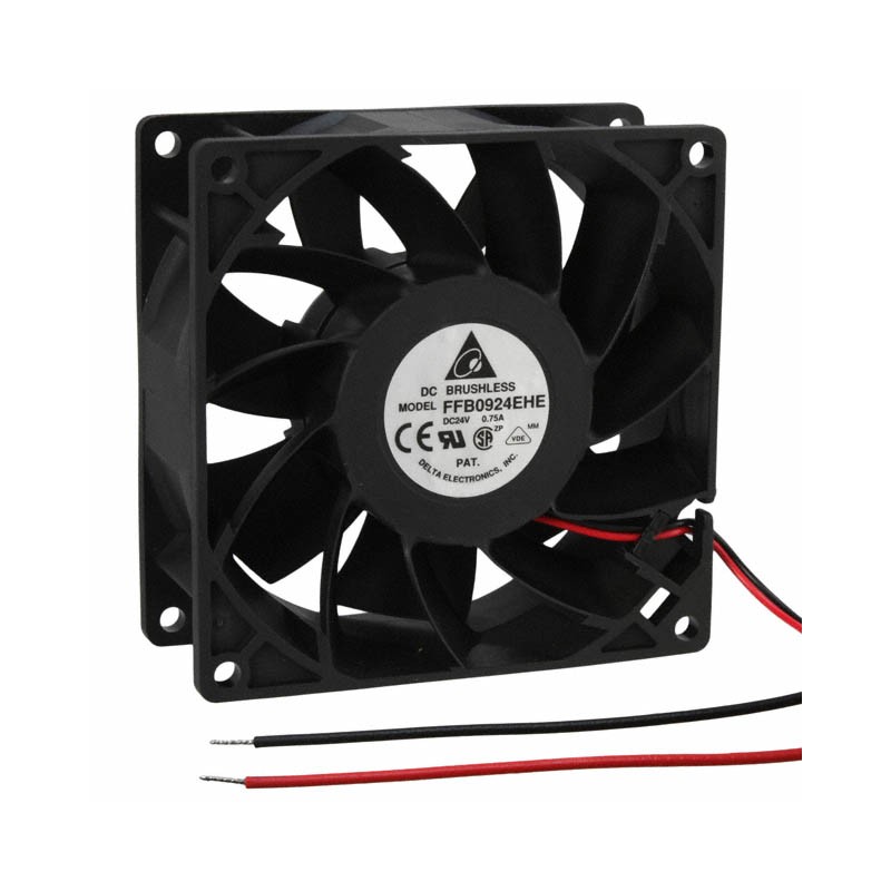 1 pcs : FFB0924EHE - FAN AXIAL 92X38MM 24VDC WIRE