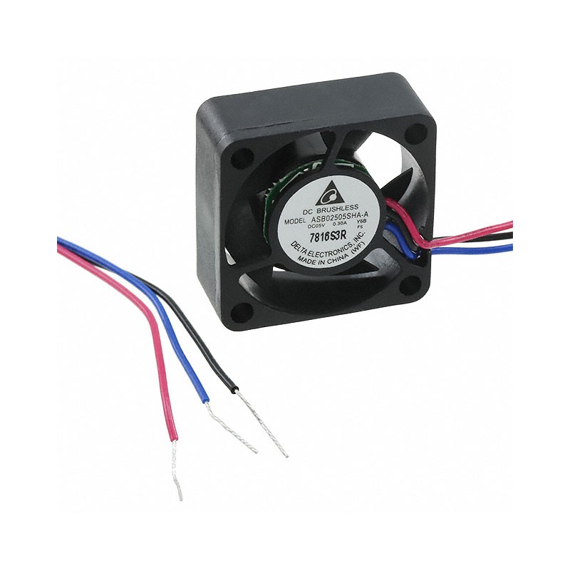 1 pcs : ASB02505SHA-AY6B - FAN AXIAL 25X10MM 5VDC WIRE