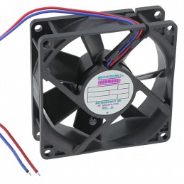 1 pcs : F8025E24B3-FSR - FAN AXIAL 80X25MM 24VDC WIRE