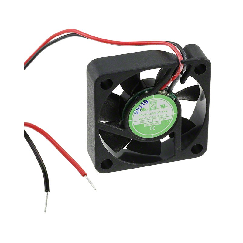 1 pcs : OD4010-05HB55 - FAN AXIAL 40X10.5MM 5VDC WIRE