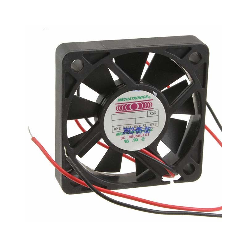 1 pcs : M5210E05C-RSR - FAN AXIAL 52X10MM 5VDC WIRE