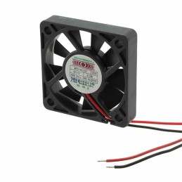 1 pcs : M5010E12C-RSR - FAN AXIAL 50X10MM 12VDC WIRE