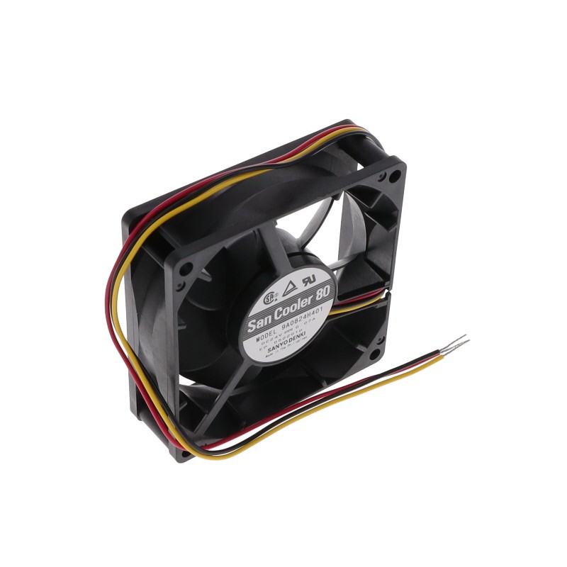 1 pcs : 9A0824H401 - FAN AXIAL 80X25MM 24VDC WIRE