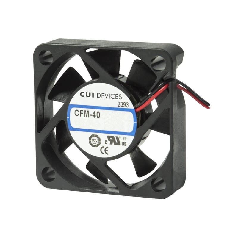 1 pcs : CFM-4010-13-20 - FAN AXIAL 40X10.6MM 12VDC WIRE