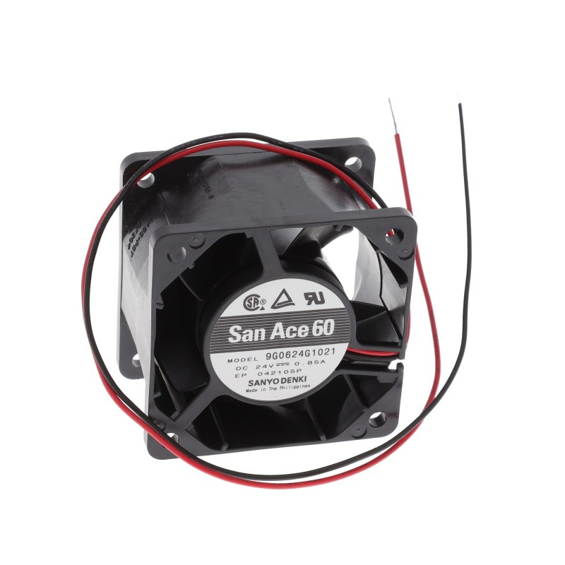 1 pcs : 9G0624G1021 - FAN AXIAL 60X38MM 24VDC WIRE