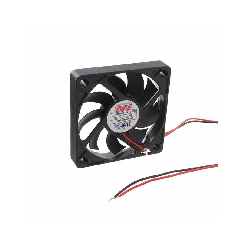 1 pcs : MB6010L12B-RSR - FAN AXIAL 60X10.2MM 12VDC WIRE