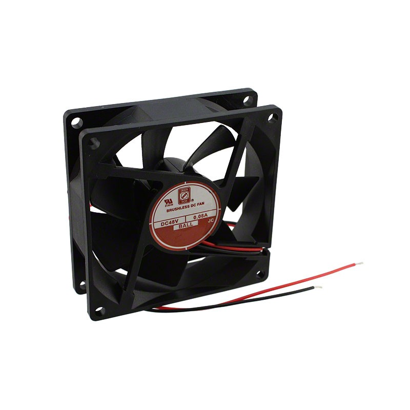 1 pcs : OD8025-48HB - FAN AXIAL 80X25MM 48VDC WIRE