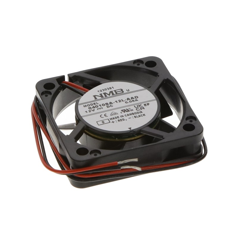 1 pcs : 04010SA-12L-AAD-0 - FAN AXIAL 40X10MM 12VDC WIRE
